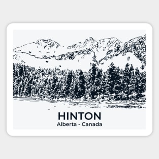 Hinton - Alberta Magnet